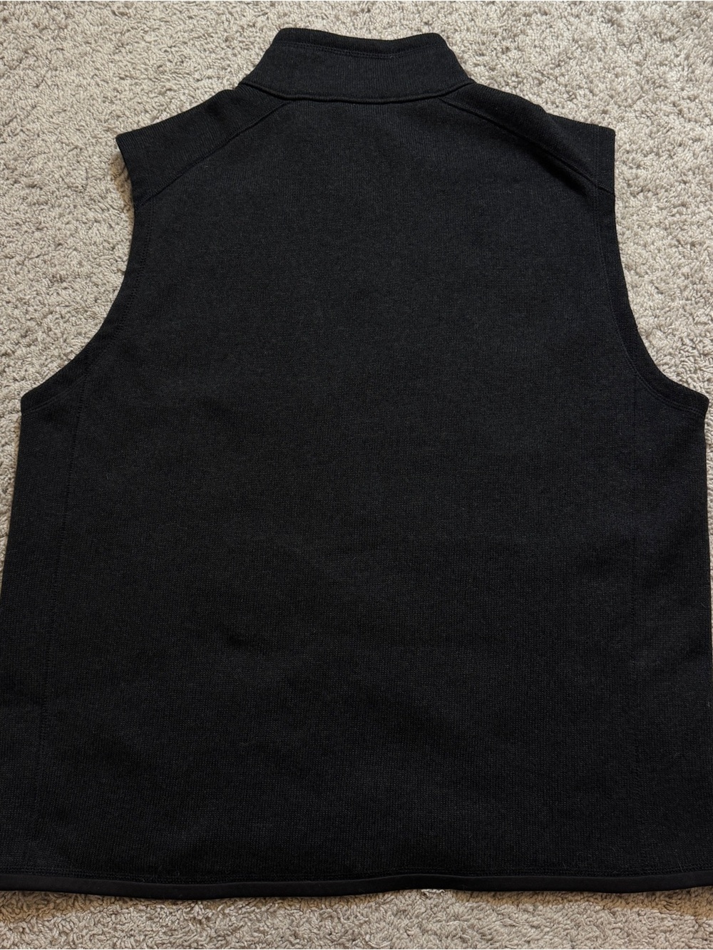 Patagonia Black Mens Better Sweater Full Zip Fleece Vest size XL - Picture 4 of 9